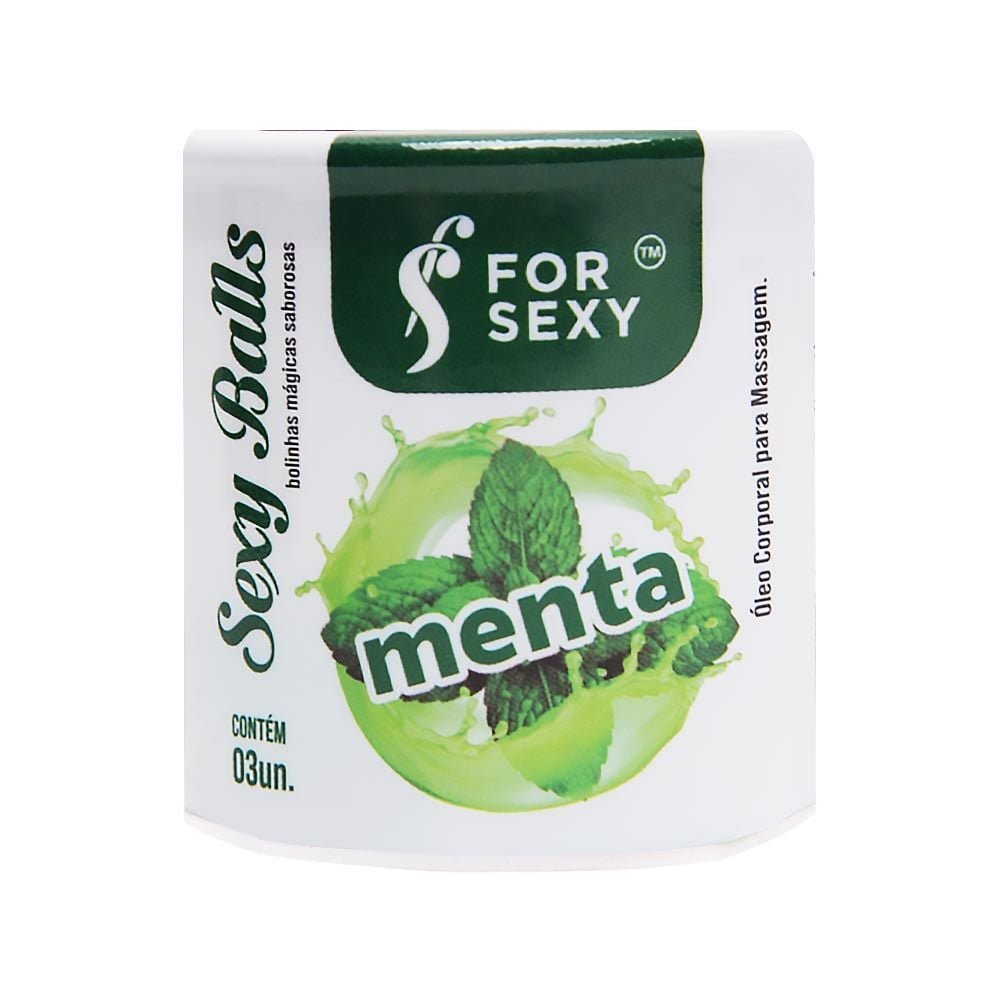 Bolinhas Mágicas Saborosas Sexy Balls 03 Unidades For Sexy