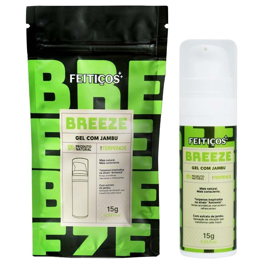 Breeze Gel Com Jambu E Terpenos 15g Feitiços
