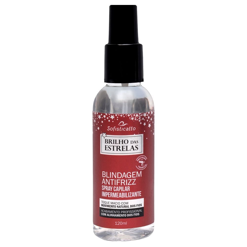Brilho Das Estrelas Blindagem Antifrizz 120ml Sofisticatto