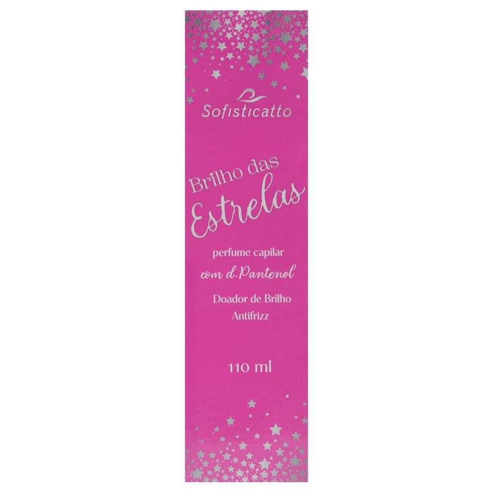 Brilho Das Estrelas Perfume Capilar 110ml Sofisticatto