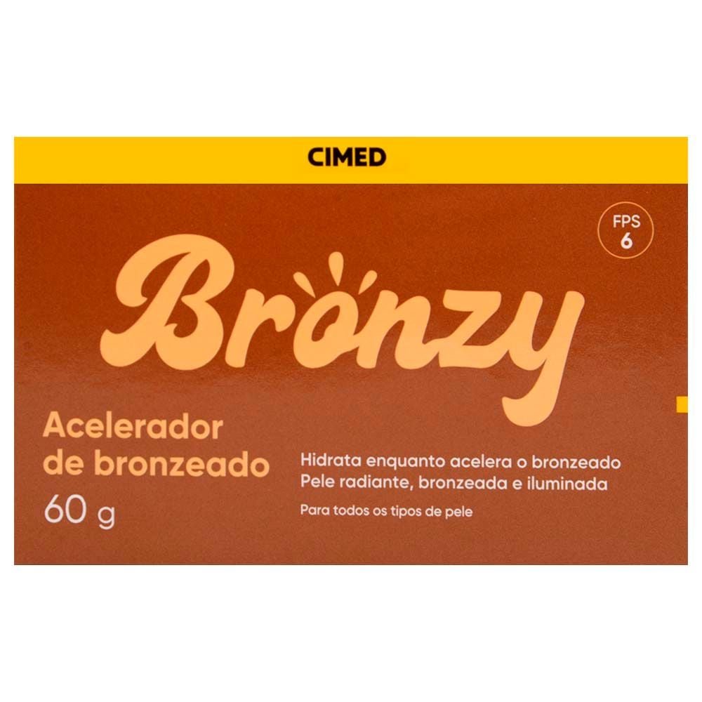 Bronzy Acelerador De Bronzeado 60g Cimed