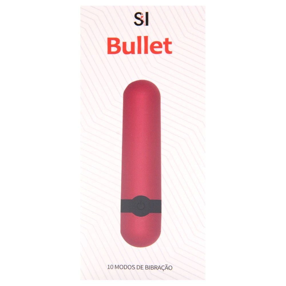Bullet 10 Vibrações Recarregável Sexy Import