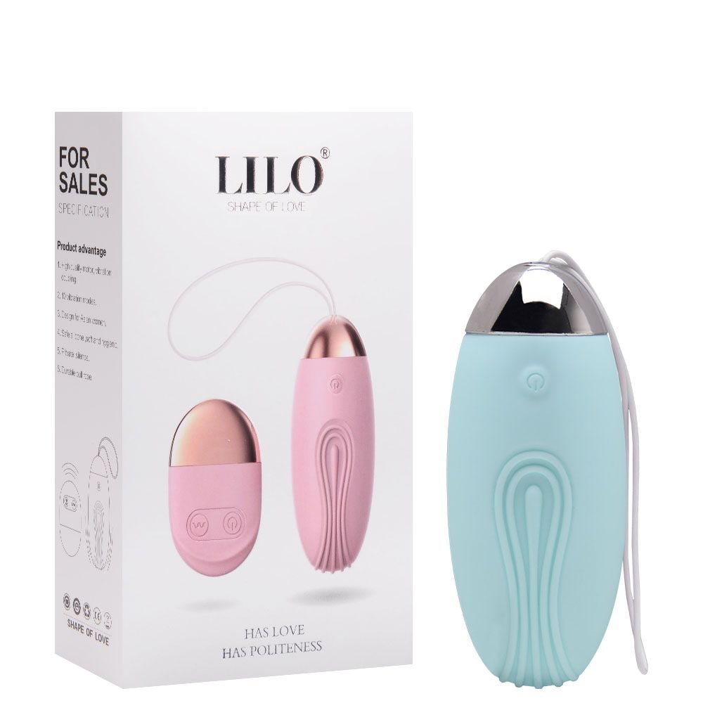 Bullet 10 Vibrações Silicone Super Macio Lilo Vipmix