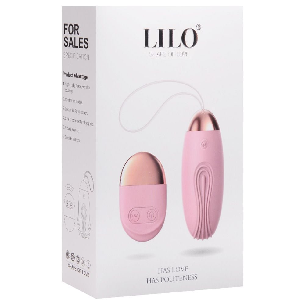 Bullet 10 Vibrações Silicone Super Macio Lilo Vipmix