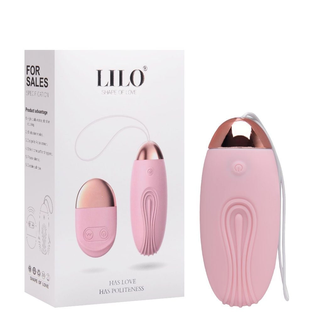 Bullet 10 Vibrações Silicone Super Macio Lilo Vipmix