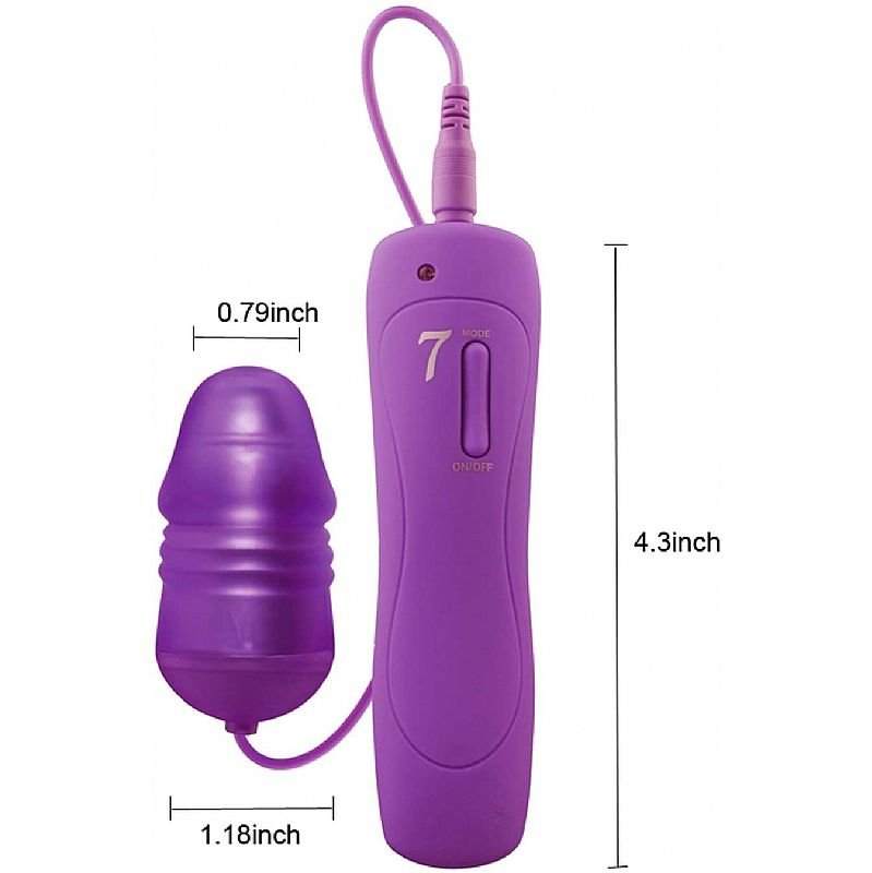 Bullet com 7 Modos de Vibro - Emite Luzes - Aphrodisia