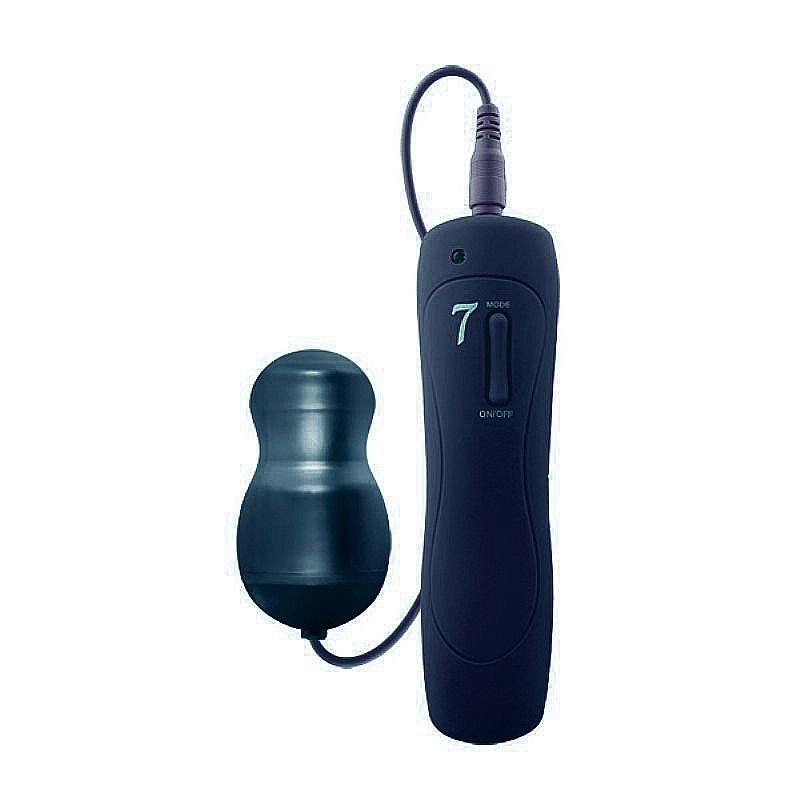 Bullet com 7 Modos de Vibro - Emite Luzes - Aphrodisia - Preto