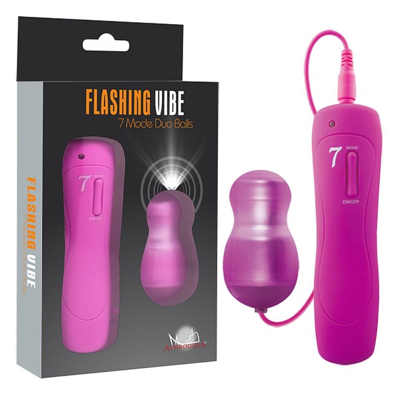 Bullet com 7 Modos de Vibro - Emite Luzes - Aphrodisia - Preto