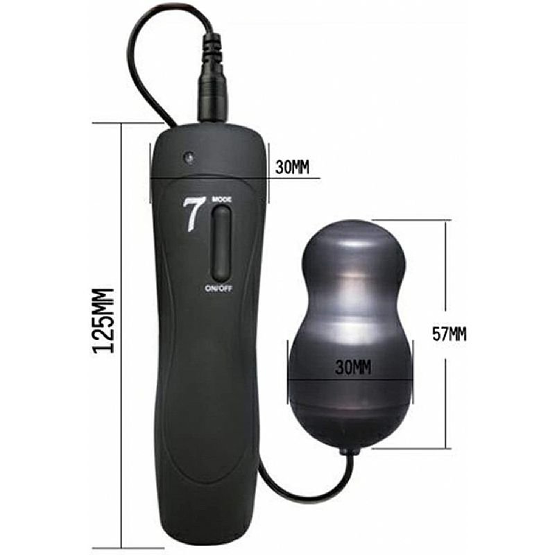 Bullet com 7 Modos de Vibro - Emite Luzes - Aphrodisia - Roxo