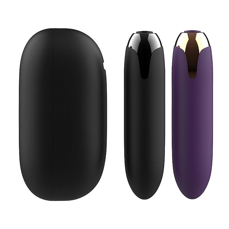 Bullet com Case Recarregável - Lillie - Roxo