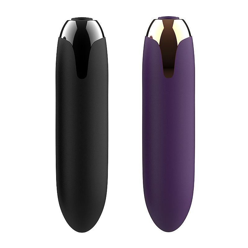 Bullet com Case Recarregável - Lillie - Preto