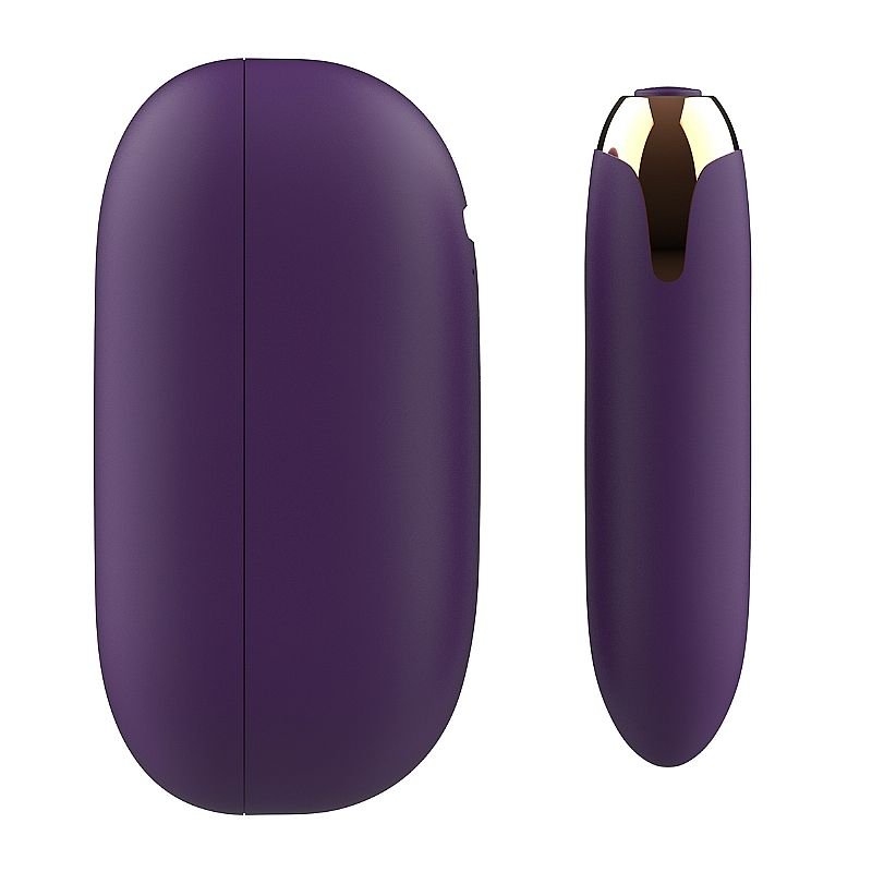 Bullet com Case Recarregável - Lillie - Roxo