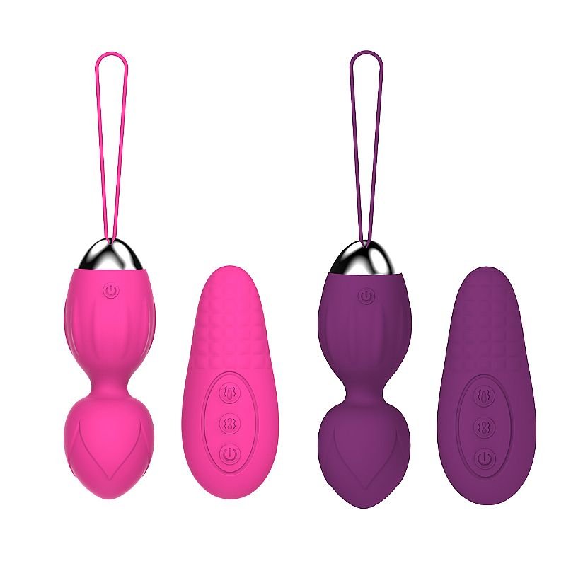 Bullet com controle e Estimulador em Silicone Líquido - Angela 2 em 1 - Pink