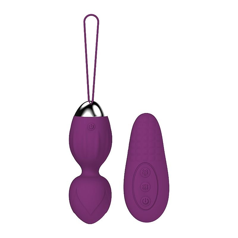 Bullet com controle e Estimulador em Silicone Líquido - Angela 2 em 1 - Pink