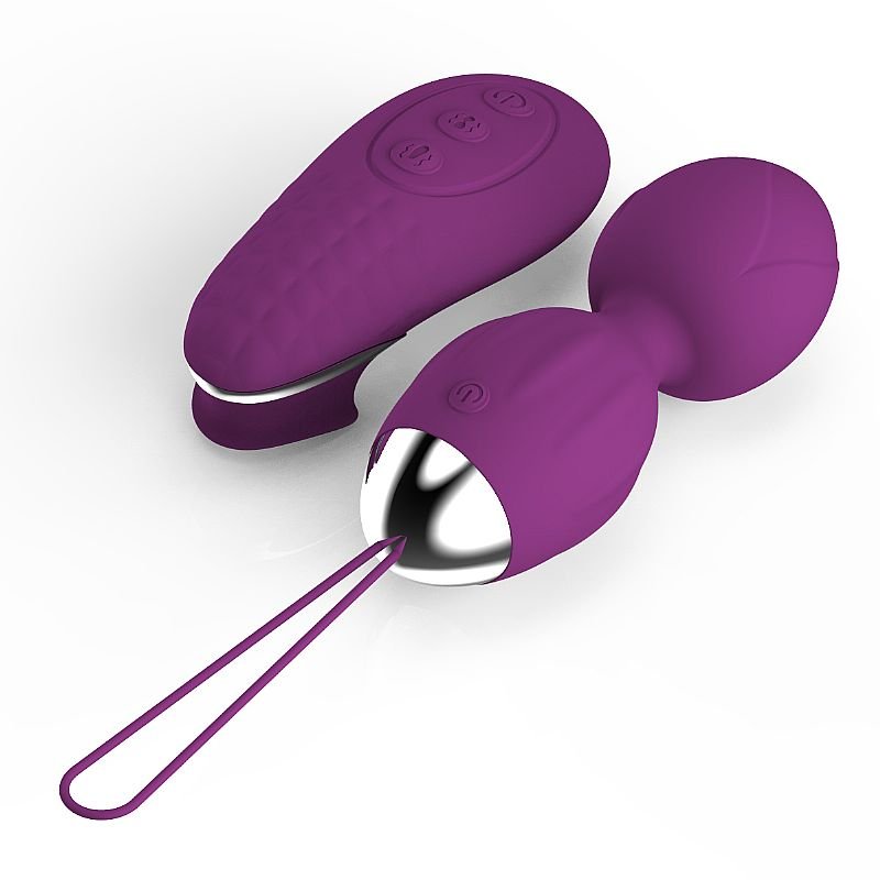 Bullet com controle e Estimulador em Silicone Líquido - Angela 2 em 1 - Pink