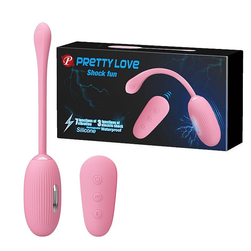 Bullet com controle Remoto - Choque Fun - Pretty Love - Rosa