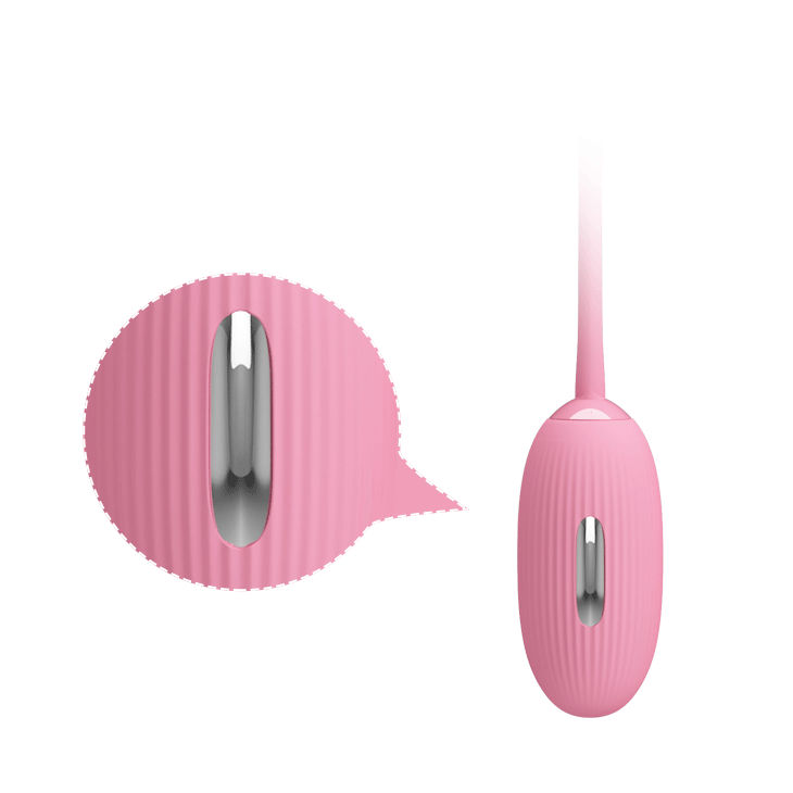 Bullet com controle Remoto - Choque Fun - Pretty Love - Rosa