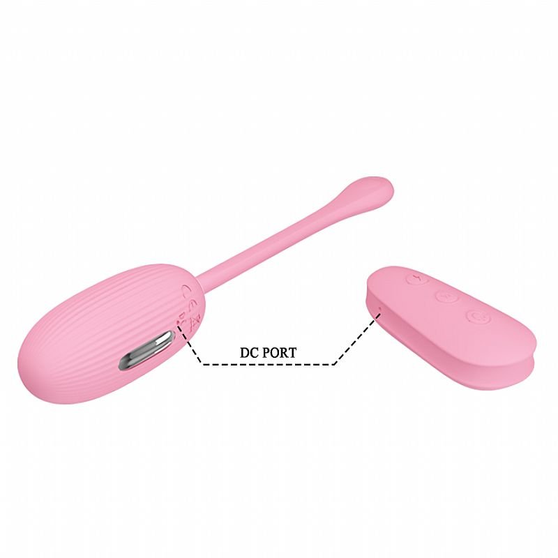Bullet com controle Remoto - Choque Fun - Pretty Love - Rosa