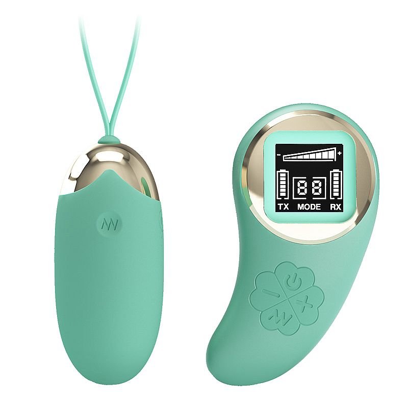 Bullet com Controle Remoto com LED - Mina - Pretty Love - Azul