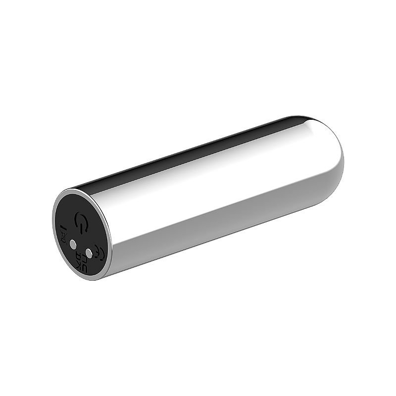 Bullet com Vibrador - 6.1 x 1.6 - Prata