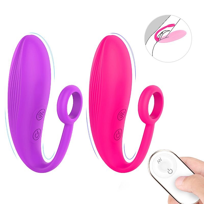 Bullet com Vibro e Controle Remoto - TULIP 3 - S-Hande - Roxo