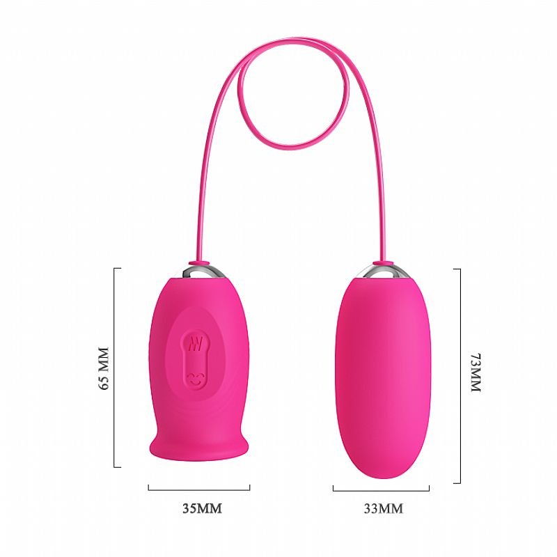 Bullet Duplo - Estimulador com Língua - Daisy - Pretty Love - Roxo