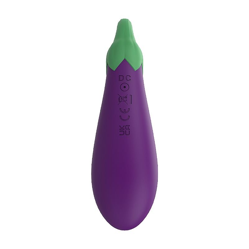 Bullet em Formato de Berinjela / Vegetais - À Longa distância App - 9,6 x 3,1cm