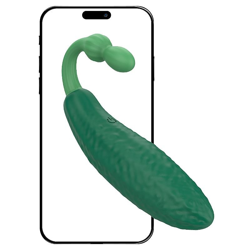 Bullet em Formato de Pepino / Vegetais - À Longa distância App -11,3 x 2,9cm
