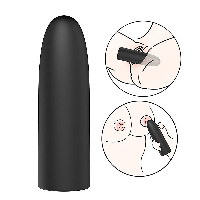 Bullet Formato de Bala - Recarregável - Rosa
