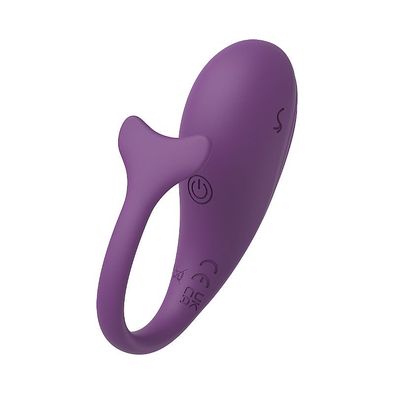 Bullet Formato de Baleia - Whale - À Longa Distância - APP - Roxo