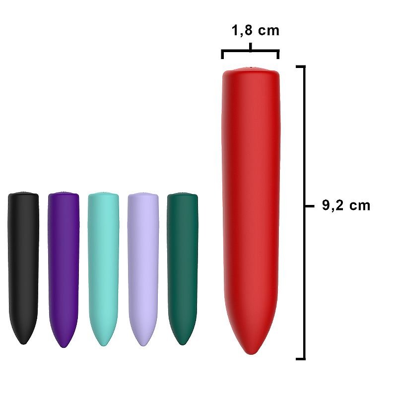 Bullet Recarregável - 9,2 X 1,8cm - Roxo