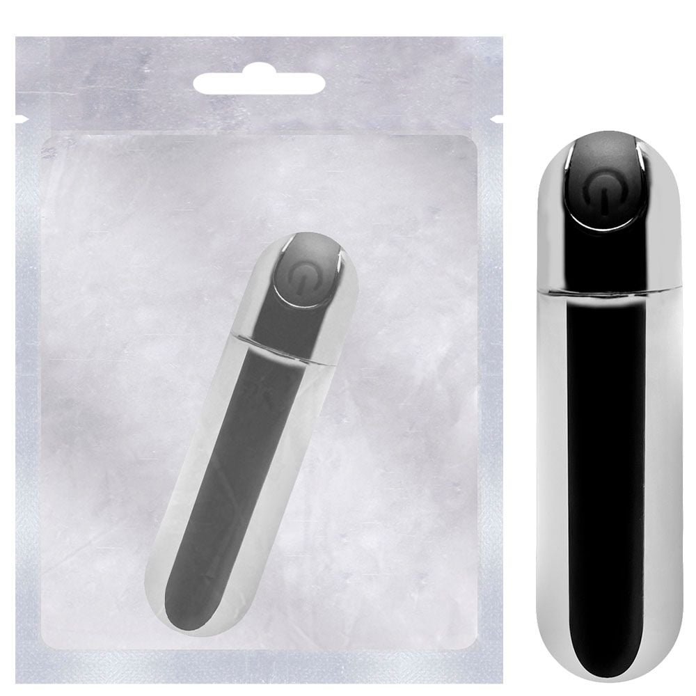Bullet Recarregável Com 10 Vibrações Sexy Import