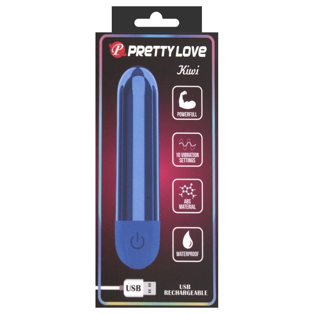 Bullet Recarregável Kiwi Pretty Love Love Sexy Import