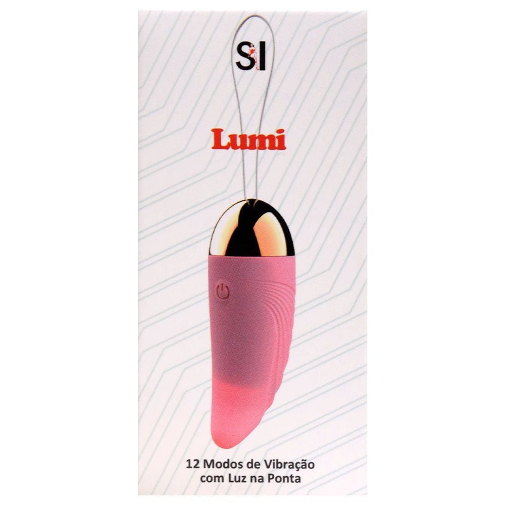 Bullet Recarregável Luz Na Ponta Lumi Sexy Import