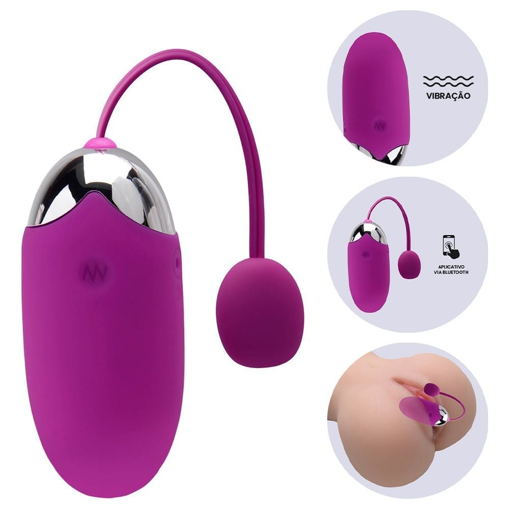 Bullet Vibrador Abner Com App Pretty Love Sexy Import