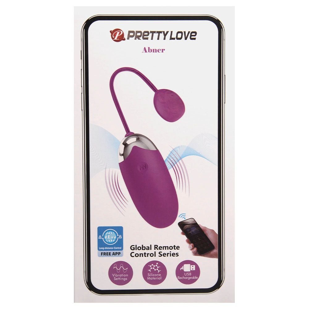 Bullet Vibrador Abner Com App Pretty Love Sexy Import