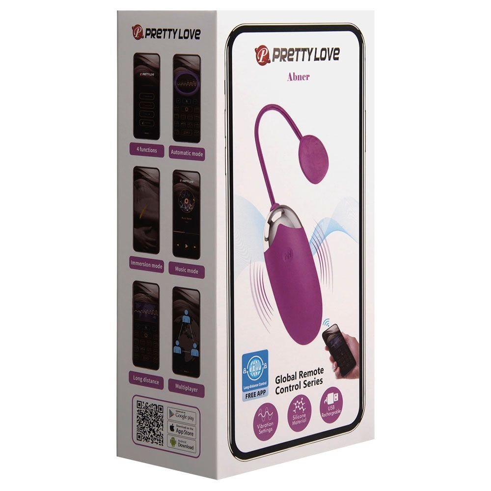 Bullet Vibrador Abner Com App Pretty Love Sexy Import