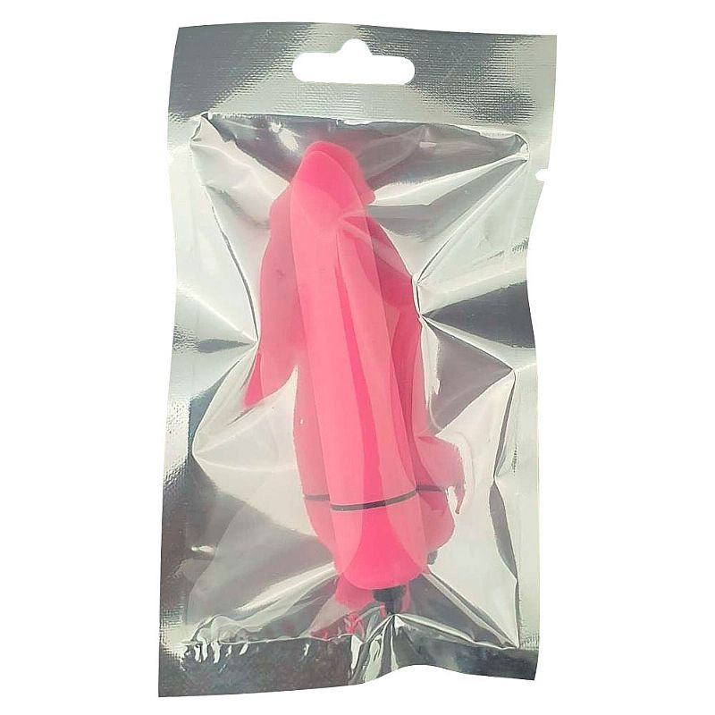 Bullet Vibrador de Clitóris - Cápsula - Rosa - Aveludado