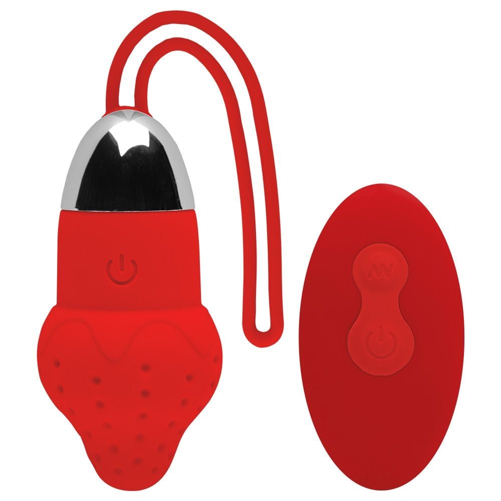 Bullet Vibrador Morango 10 Modos Youvibe Vipmix