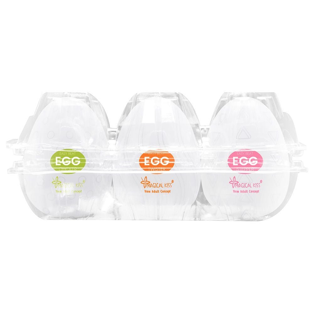Caixa 06 Unidades Egg Magical Kiss Sensual Love