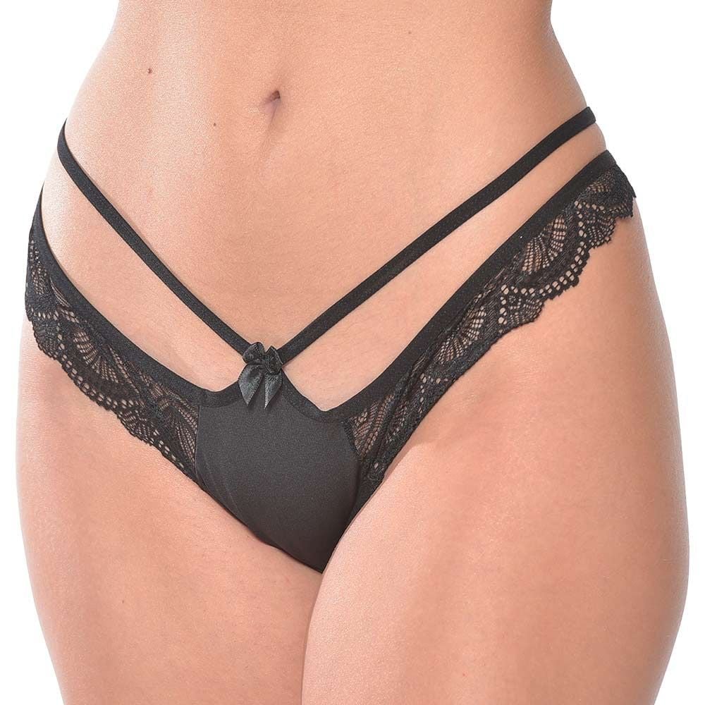 Calcinha Personalizável Detalhe Renda Yaffa