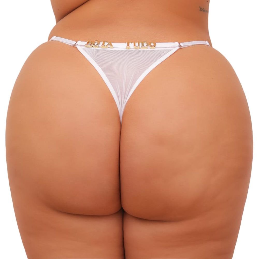Calcinha Plus Size Personalizável Tmi Tallyta