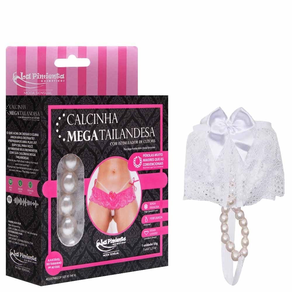 Calcinha Tailandesa Thai Panties Rendada La Pimienta
