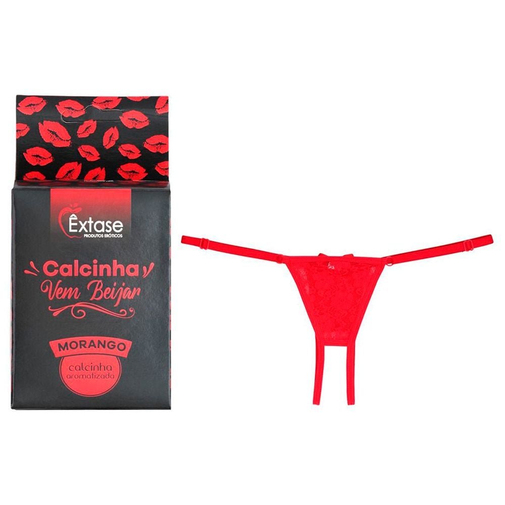 Calcinha Vem Beijar Perfumada êxtase
