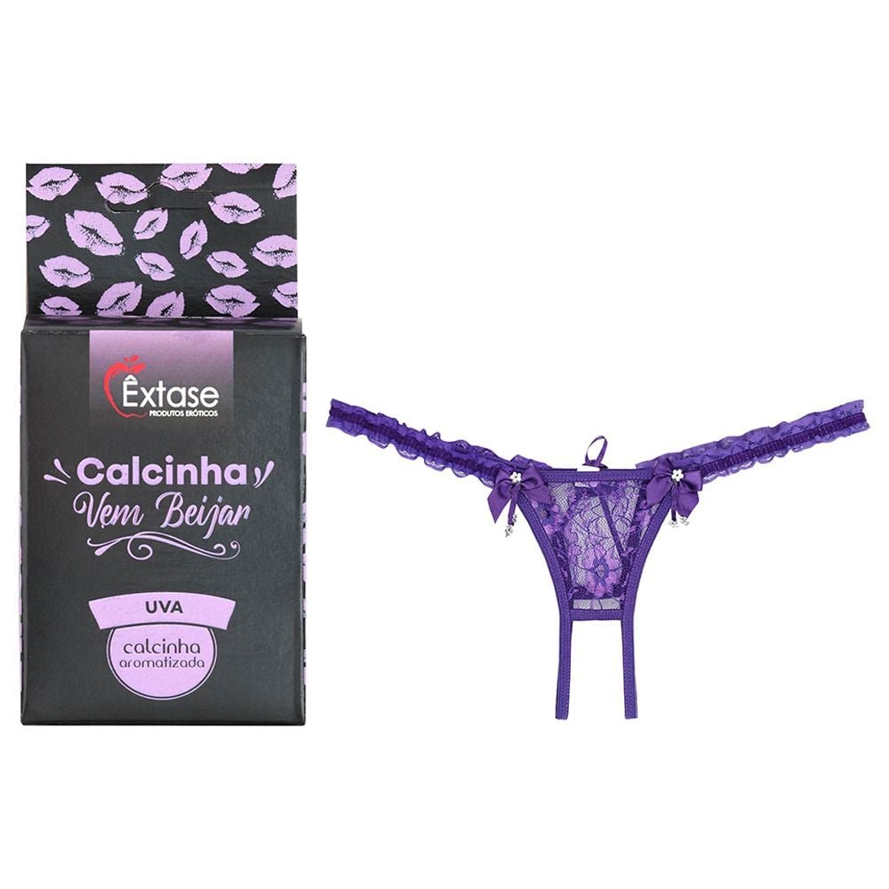 Calcinha Vem Beijar Perfumada êxtase