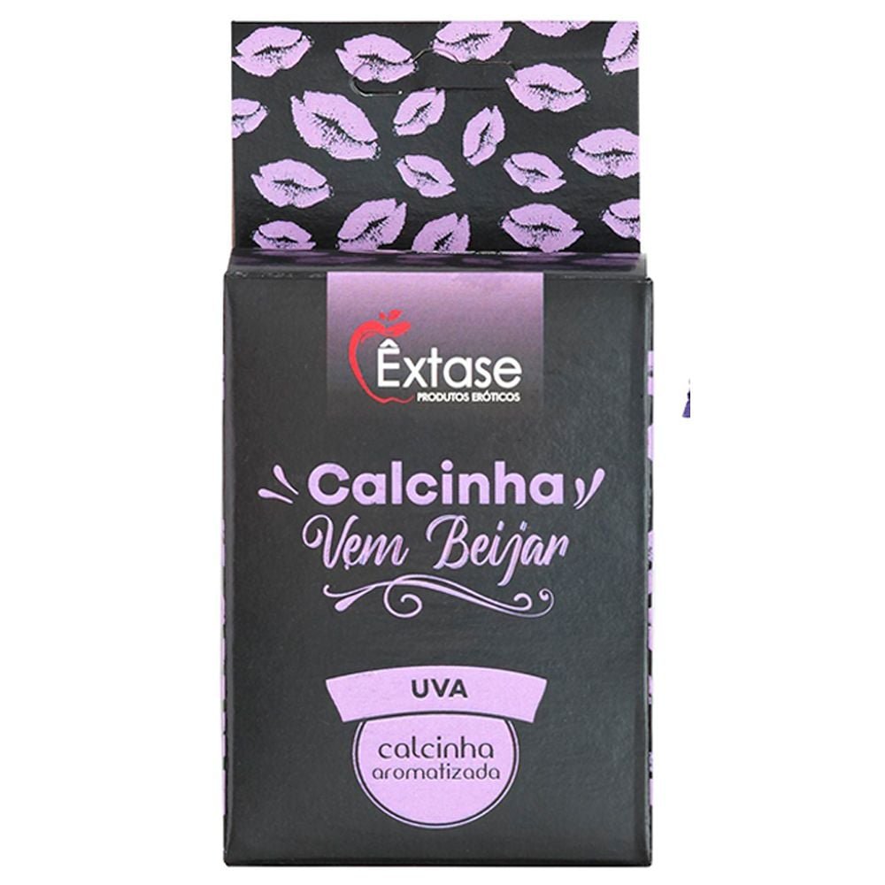 Calcinha Vem Beijar Perfumada êxtase