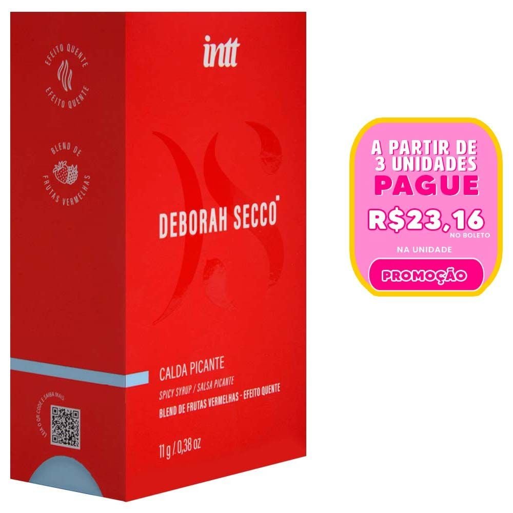 Calda Beijável Picante Deborah Secco 11g Intt