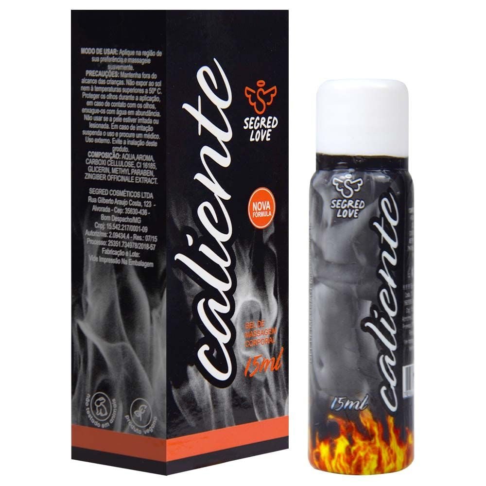 Caliente Gel Excitante Feminino 15ml Segred Love