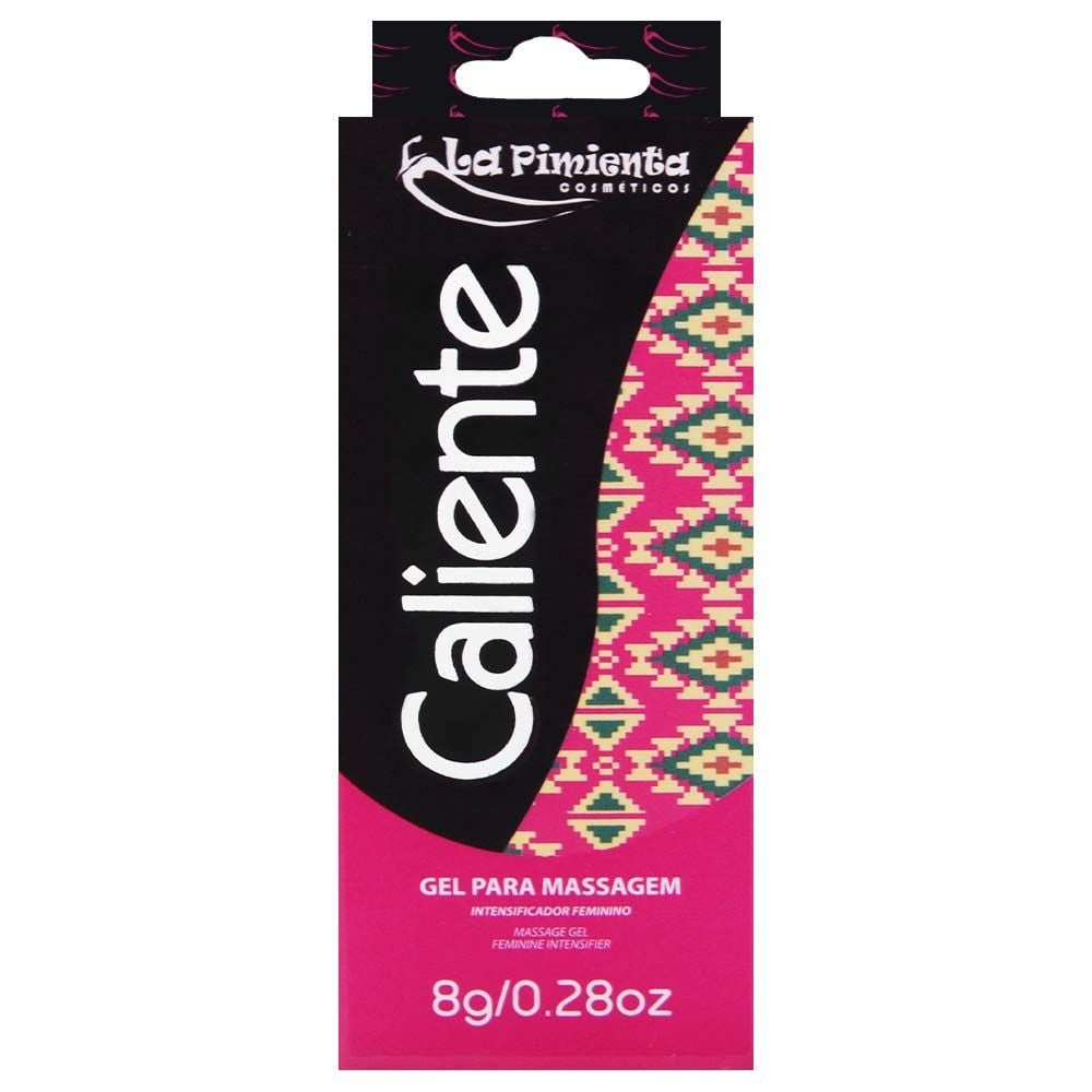 Caliente Gel Excitante Intenso Feminino 8g La Pimienta