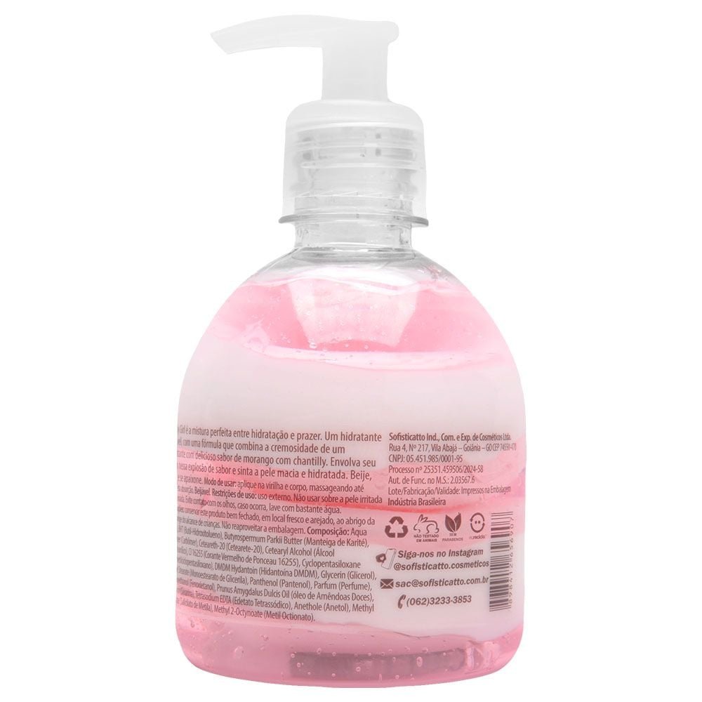 Candy Girl Gel Creme Virilha 300g Sofisticatto